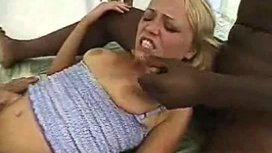 Naughty teen natasha white takes monster black cock in her throat