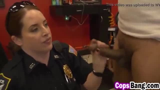 Juicy milf holly fucks and sucks a cop after he stops her