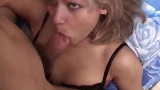 Pretty blonde teen receives rough face fucking