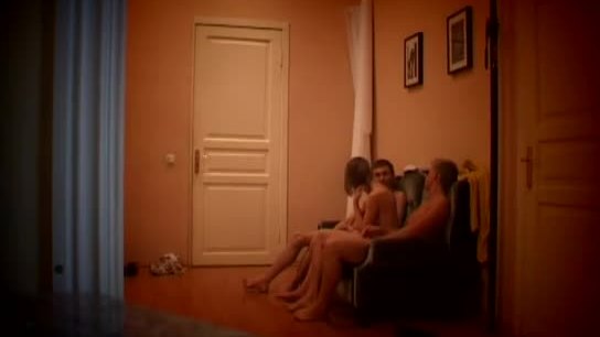Explicit threesome teen sex