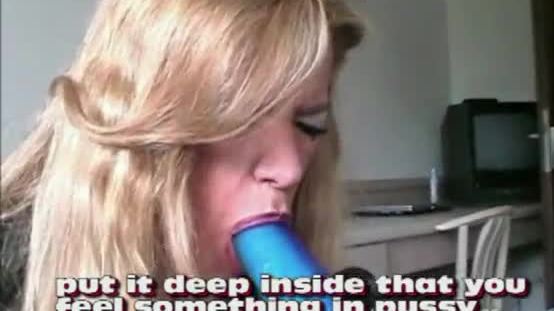 Filthy amateur moms fucking doublesided dildo