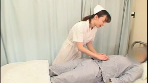 This busty nurse is horny as fuck